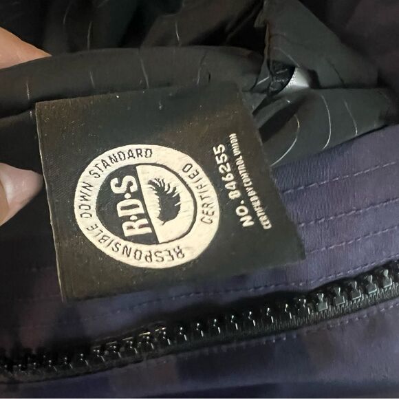 TNA Purple Hooded Parka with Faux Fur Trim - Picture 9 of 9